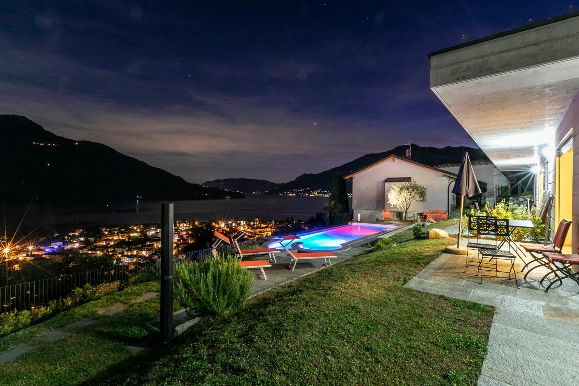 La Collinetta Lake View Vercana Exteriér fotografie