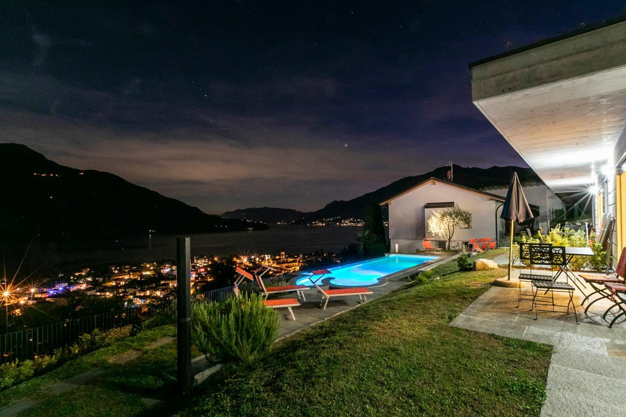 La Collinetta Lake View Vercana Exteriér fotografie